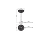 LEDVANCE DECOR PAPER DROP FLOOR 1XE27       LEDV