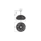 LEDVANCE DECOR PAPER DROP PENDANT 1XE27     LEDV