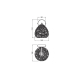 LEDVANCE DECOR PAPER DROP WALL 1XE27        LEDV