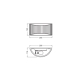LEDVANCE DECOR PLASTER BANDFLAT W 290 1XE27 LEDV