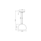 LEDVANCE DECOR PLASTER CUP PENDANT E27 WT   LEDV