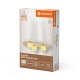 LEDVANCE DECOR PLASTER NEST PEND 3XG9 WT    LEDV