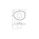 LEDVANCE DECOR PLASTER NEST WALL 1XG9 WT    LEDV