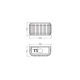 LEDVANCE DECOR PLASTER ROUTES WALL 2501XE27 LEDV