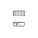 LEDVANCE DECOR PLASTER ROUTES WALL330 2XE27 LEDV