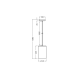 LEDVANCE DECOR PLASTER TUBE PENDANT E27 WT  LEDV