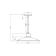 LEDVANCE DECOR PLASTER WOOD PEND 320 E27WT  LEDV