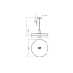 LEDVANCE DECOR PLATE PENDANT E27 WD         LEDV