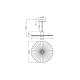 LEDVANCE DECOR PLISSEE PENDANT E27 BG       LEDV