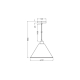 LEDVANCE DECOR PULP PENDANT E27 WT          LEDV