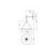 LEDVANCE DECOR PULP WALL  E14 WT            LEDV