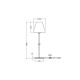 LEDVANCE DECOR RAFFIA FLOOR E27 GN          LEDV