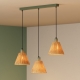 LEDVANCE DECOR RAFFIA PENDANT LINEAR 3XE27GNLEDV