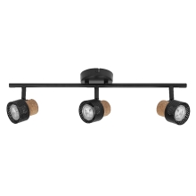 LEDVANCE DECOR SPOT CORK 3X3.4W 927 GU10 BK LEDV