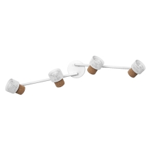 LEDVANCE DECOR SPOT CORK 4X3.4W 927 GU10 WT LEDV