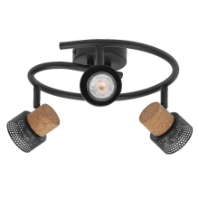 LEDVANCE DECOR SPOT CORK SP 3X3.4W 927GU10BKLEDV