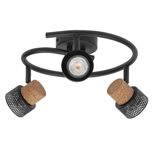 LEDVANCE DECOR SPOT CORK SP 3X3.4W 927GU10BKLEDV