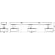 LEDVANCE DECOR SPOT PLUTO 498MM 14.4W 830 WTLEDV
