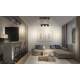 LEDVANCE DECOR SPOT VENUS 695MM 21W 830 BK  LEDV
