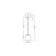 LEDVANCE DECOR TERRAZZO BALL PEND 1XGU10 WT LEDV