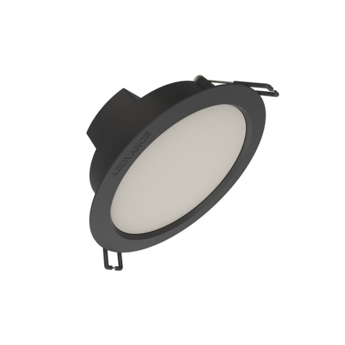 LEDVANCE DL  IP44 DN 115 8W 830 880LM BK     LEDV