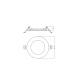 LEDVANCE DL SLIM ALU DA D100 V 9.5W MS840 WTLEDV