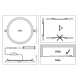LEDVANCE DL SLIM ALU DA D150 V 13W MS 840 WTLEDV