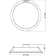 LEDVANCE downlight 13W 1300lm/830 IP44 25Y ;prům.165mm bílá˙