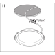 LEDVANCE downlight ALU.DALI 35W 3150lm/840 IP44 50Y ;prům.215mm bílá˙