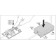 LEDVANCE downlight PFM.UGR19 21W 2400lm/830 IP54 70Y DALI ;prům.220mm˙