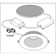 LEDVANCE downlight PFM.UGR19 21W 2400lm/830 IP54 70Y DALI ;prům.220mm˙