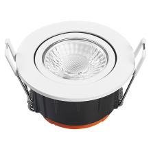 LEDVANCE downlight SP.CBO.ADJ 5.5W 600lm/827-40 IP65 50Y ; bílá˙