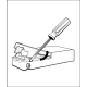 LEDVANCE downlight SP.CBO.FIX 5.5W 600lm/827-40 IP65 50Y ; bílá˙