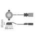 LEDVANCE downlight SPOT FIX V 6W MS827 DIM IP65 LEDV; bílá