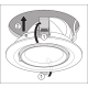 LEDVANCE downlight SPOT.VARIO 35W 3350lm/830/24° IP20 50Y ;pr.180mm bi˙