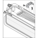 LEDVANCE DP HOUSING EM 1200 P 1XLAMP IP65   LEDV