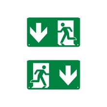 LEDVANCE EM EXIT PICTO DOWN                 LEDV