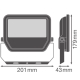 LEDVANCE FL 50 P 41W 6KLM 840 PS SY100 WT