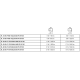 LEDVANCE FL 50 SN P 41W 6KLM 840 PS SY100 WT