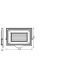 LEDVANCE FL ESSENTIAL 200W 840 BK           LEDV