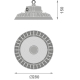 LEDVANCE HB E 200W ML 840 90DEG IP65 EUE    LEDV