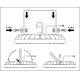 LEDVANCE highbay HIGHB.COMP.V 133W 16000lm/840/110° IP65 50Y ;˙