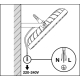 LEDVANCE highbay HIGHB.COMP.V 83W 10000lm/865/110° IP65 50Y ;˙