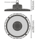 LEDVANCE highbay HIGHB.PFM 93W 13000lm/865/70° IP65 80Y ;˙
