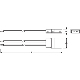 LEDVANCE konektor.napájecí pro.LED.pásky s 50cm vodiči LS AY-CP/P2/500/P