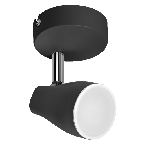 LEDVANCE LED bodové svítidlo PEAR 1x4.3W GU10 210lm/827/36° 30Y IP20 ; černá