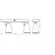 LEDVANCE LED bodové svítidlo PEAR 2x4.3W GU10 420lm/827/36° 30Y IP20 ; černá
