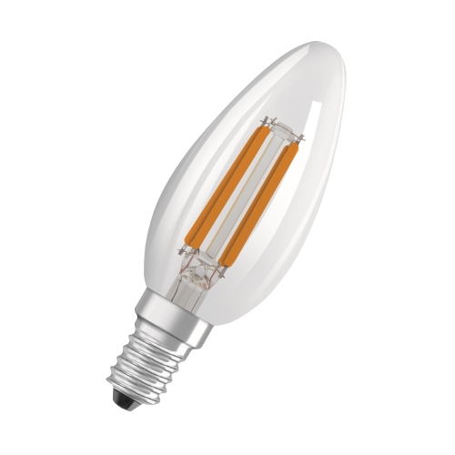 LEDVANCE LED CLB40 DIM 3.4W 827 FILCL E27 P LEDV