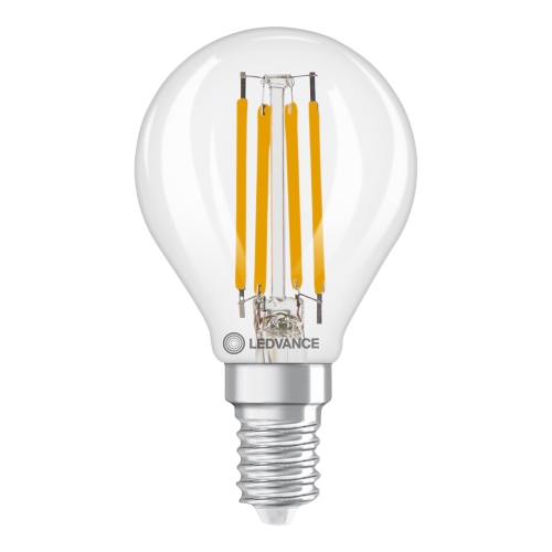 LEDVANCE LED CLP40 DIM 3.4W 827 FILCL E14 P LEDV