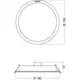 LEDVANCE LED downlight 18W 1800lm/865 IP44 25Y ;prům.190mm bílá
